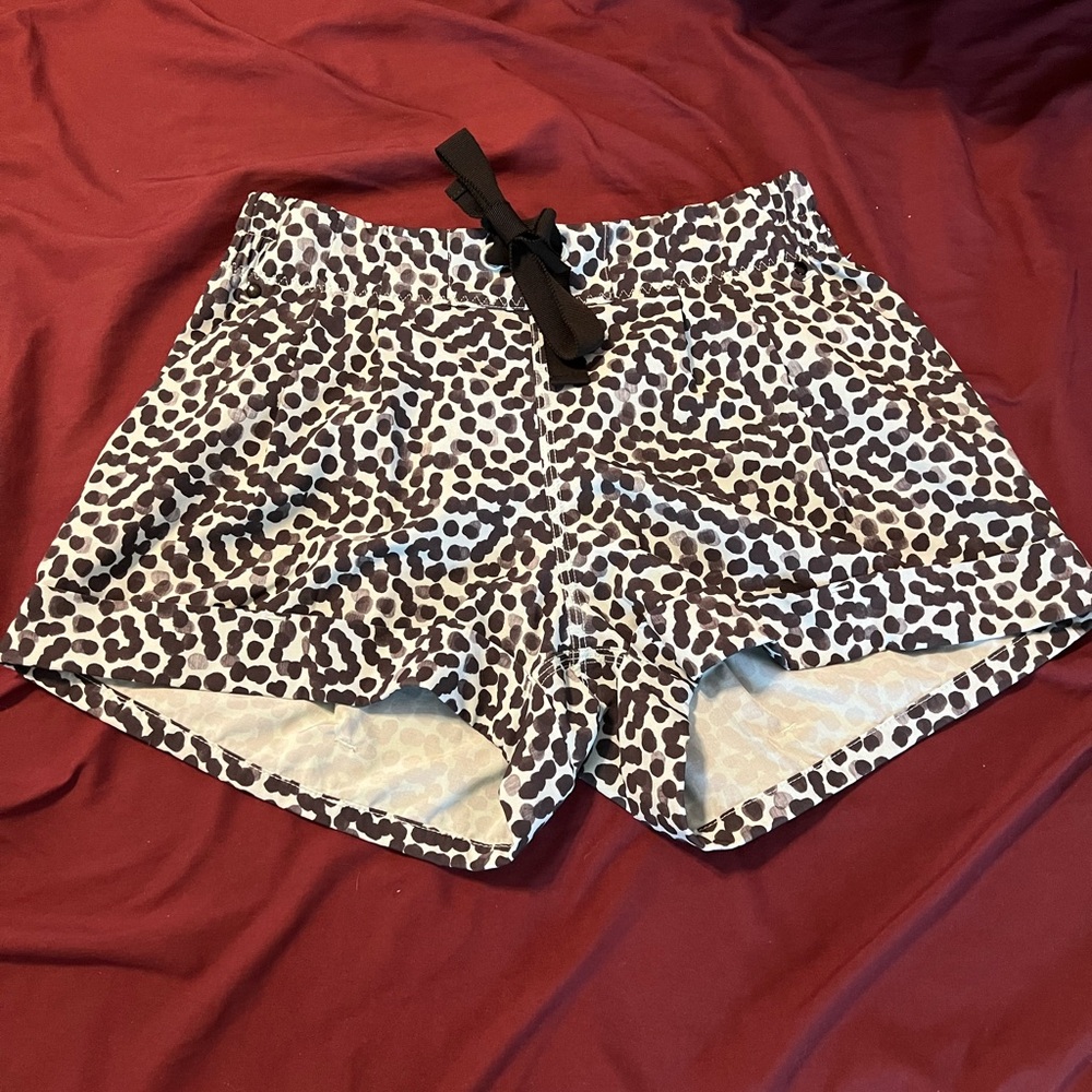 Leopard Print Women's Shorts